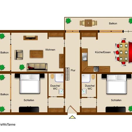 Isoldes Landhaus Baiersbronn Ngoại thất bức ảnh