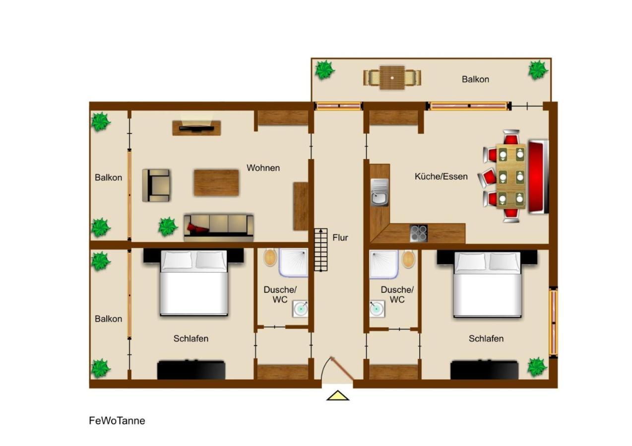 Isoldes Landhaus Baiersbronn Ngoại thất bức ảnh